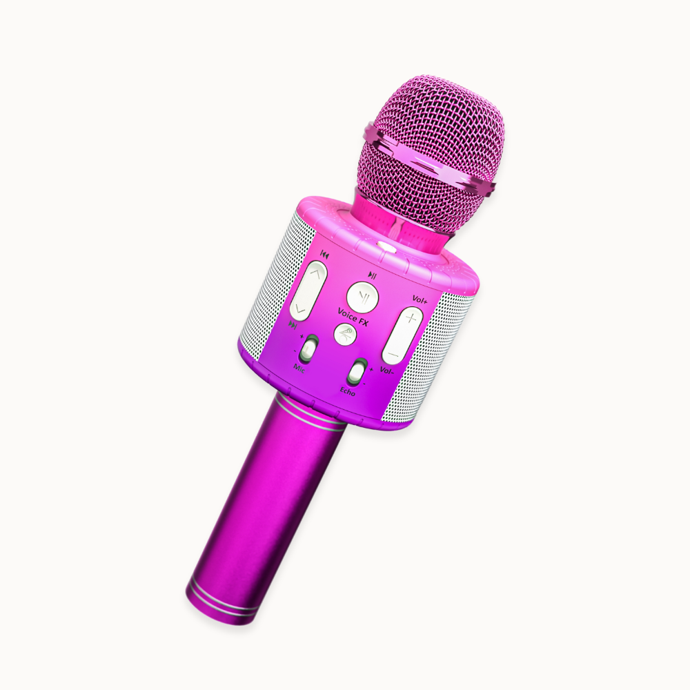 Kids Karaoke Microphone - Pink/Purple – Move2Play