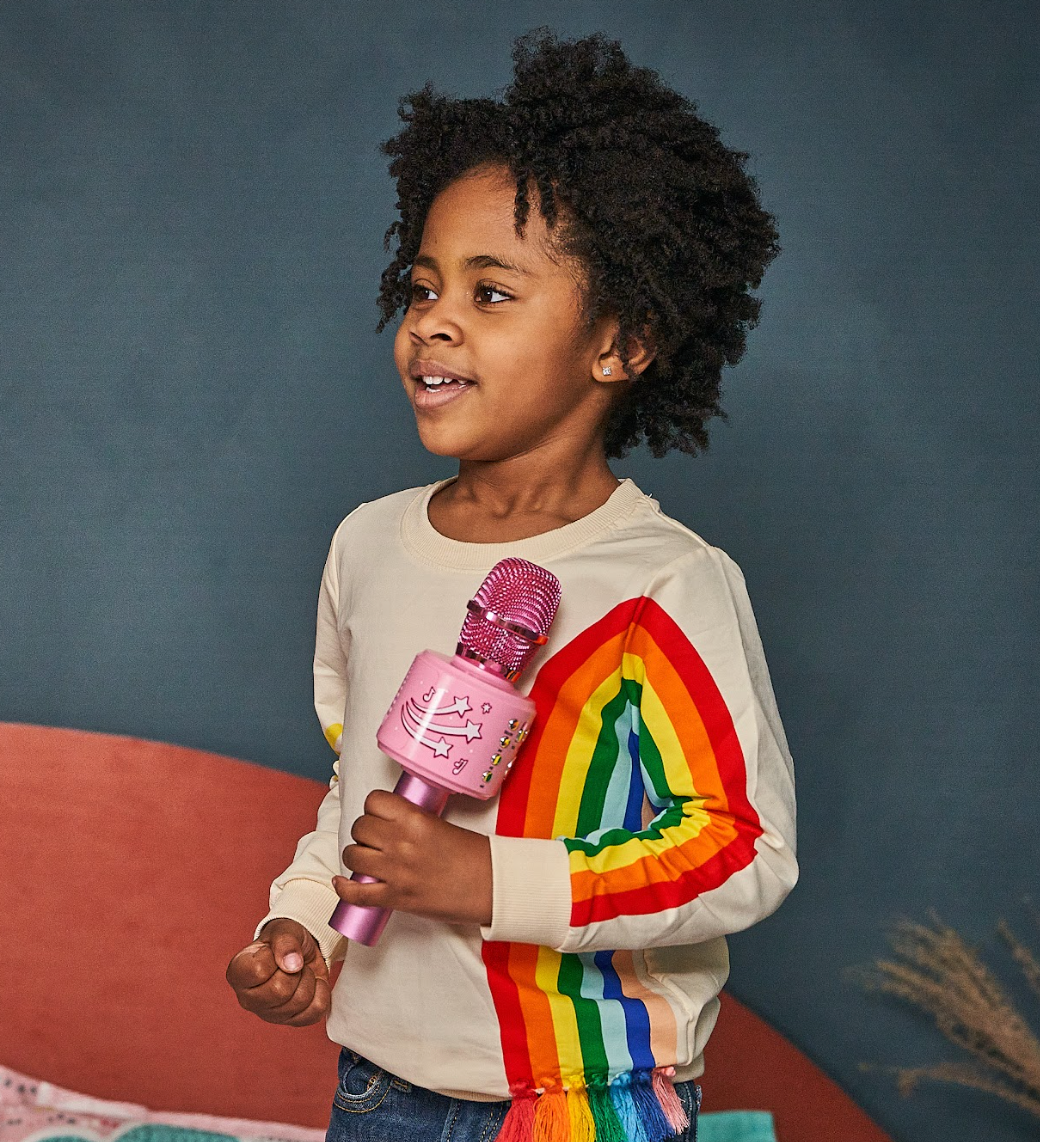 Motown Magic Karaoke Microphone - Blue