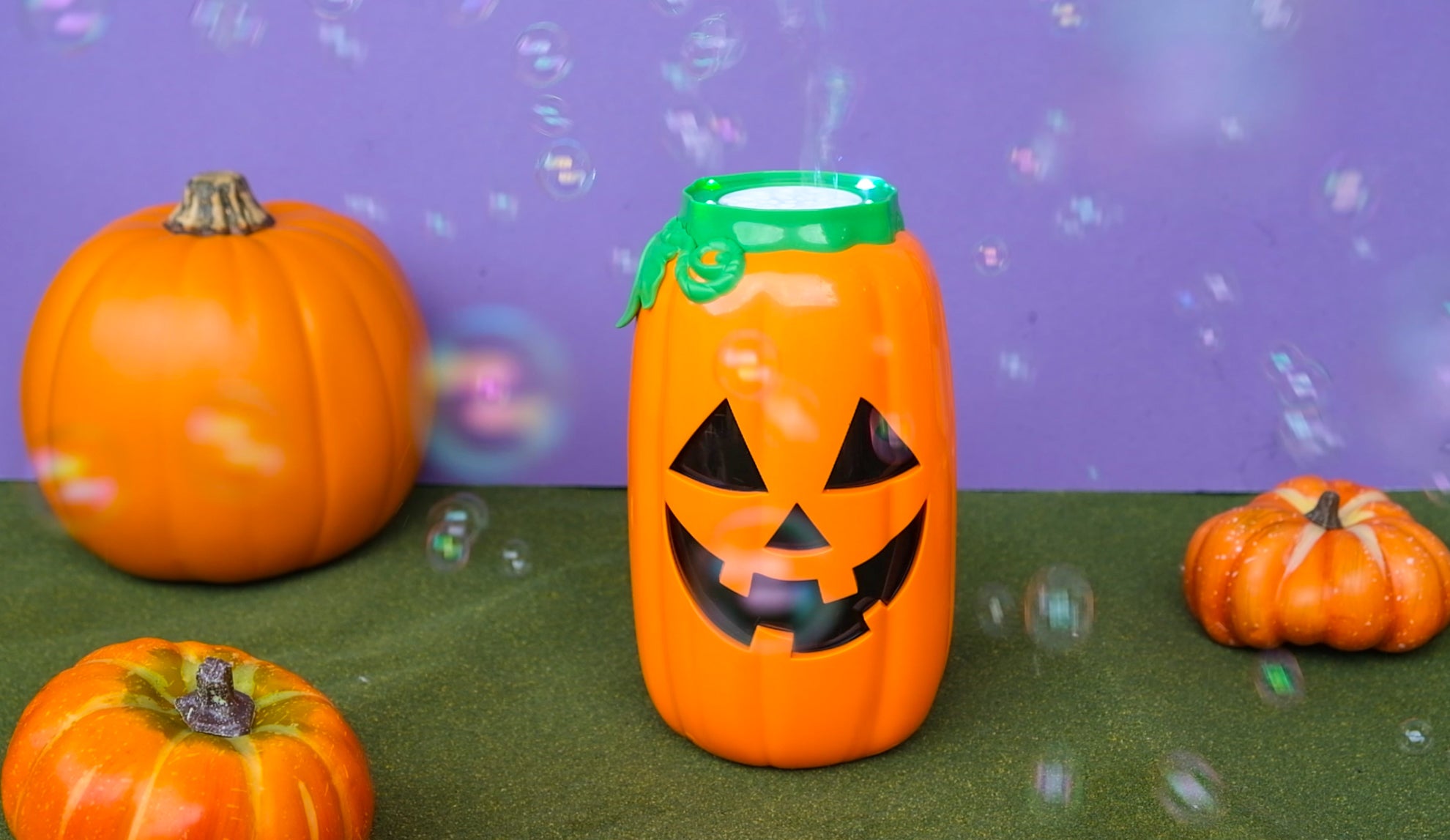Halloween Just Got Bubbly: Meet Our New Pumpkin Bubble Machine! – Move2Play Bubble gum machine pumpkin