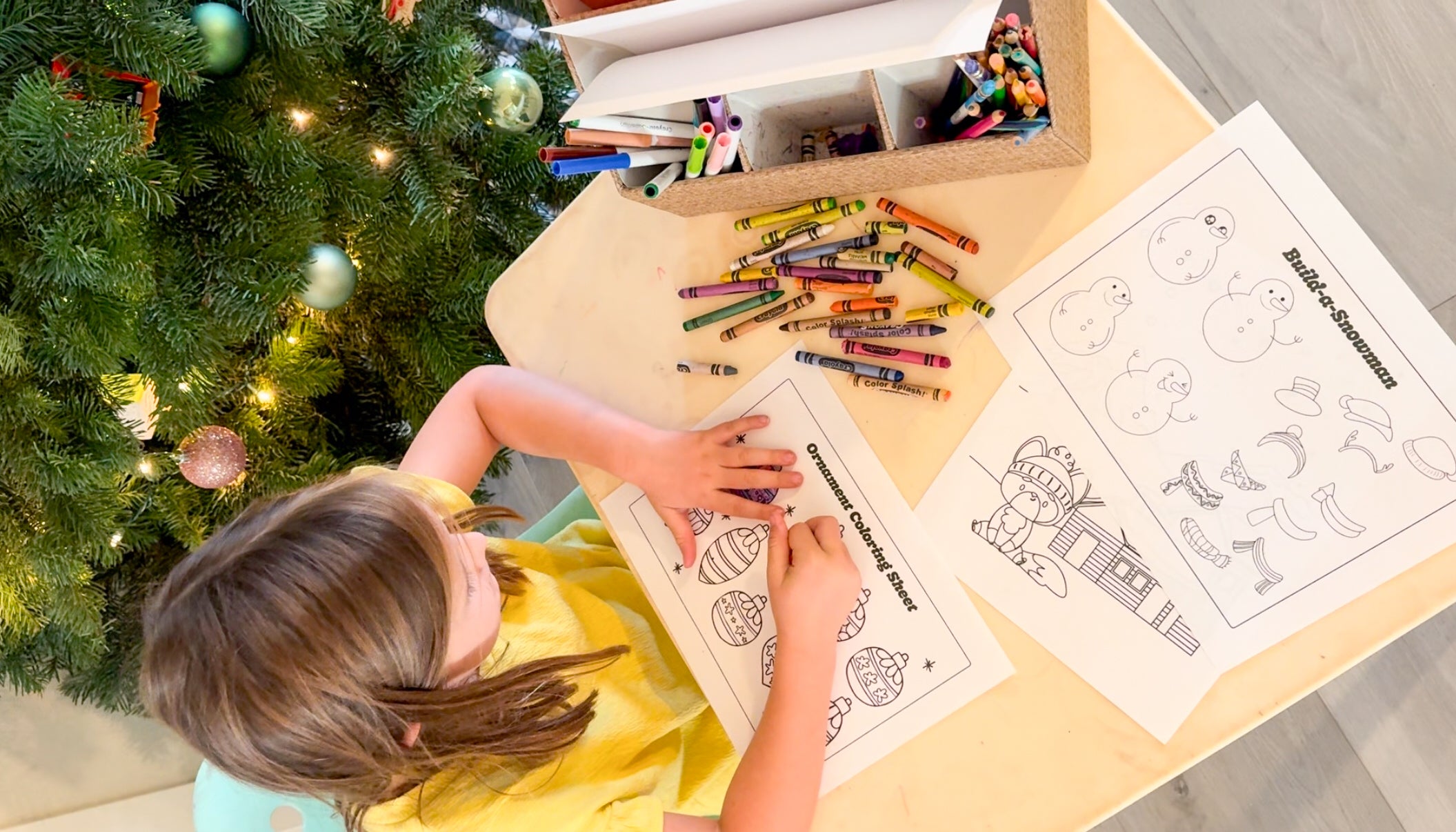 Free Winter-Themed Kids’ Activity Printables: Ornaments, Snowmen & More ...