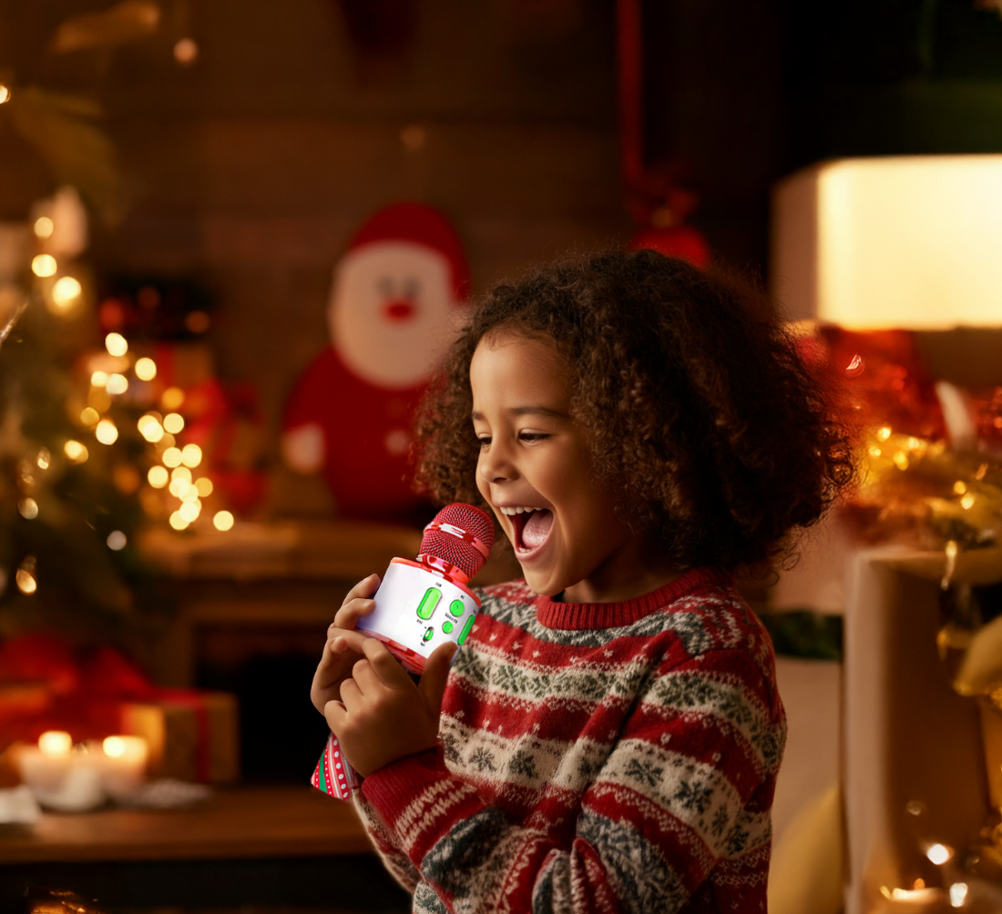 Sing-Along Lyrics for Our Christmas Mic