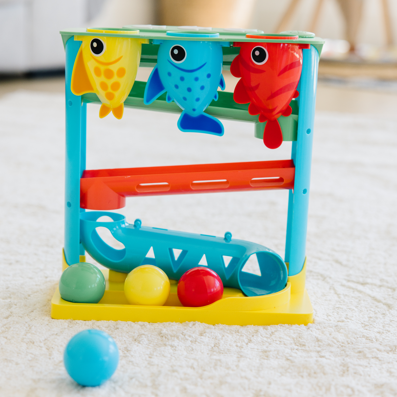 Feed The Fish Interactive Baby Toy | 1 Year Old Birthday Gift For Boys & Girls | Move2Play Feed The Fish Interactive Baby Toy | 1 Year Old Birthday Gift For Boys & Girls | Move2Play