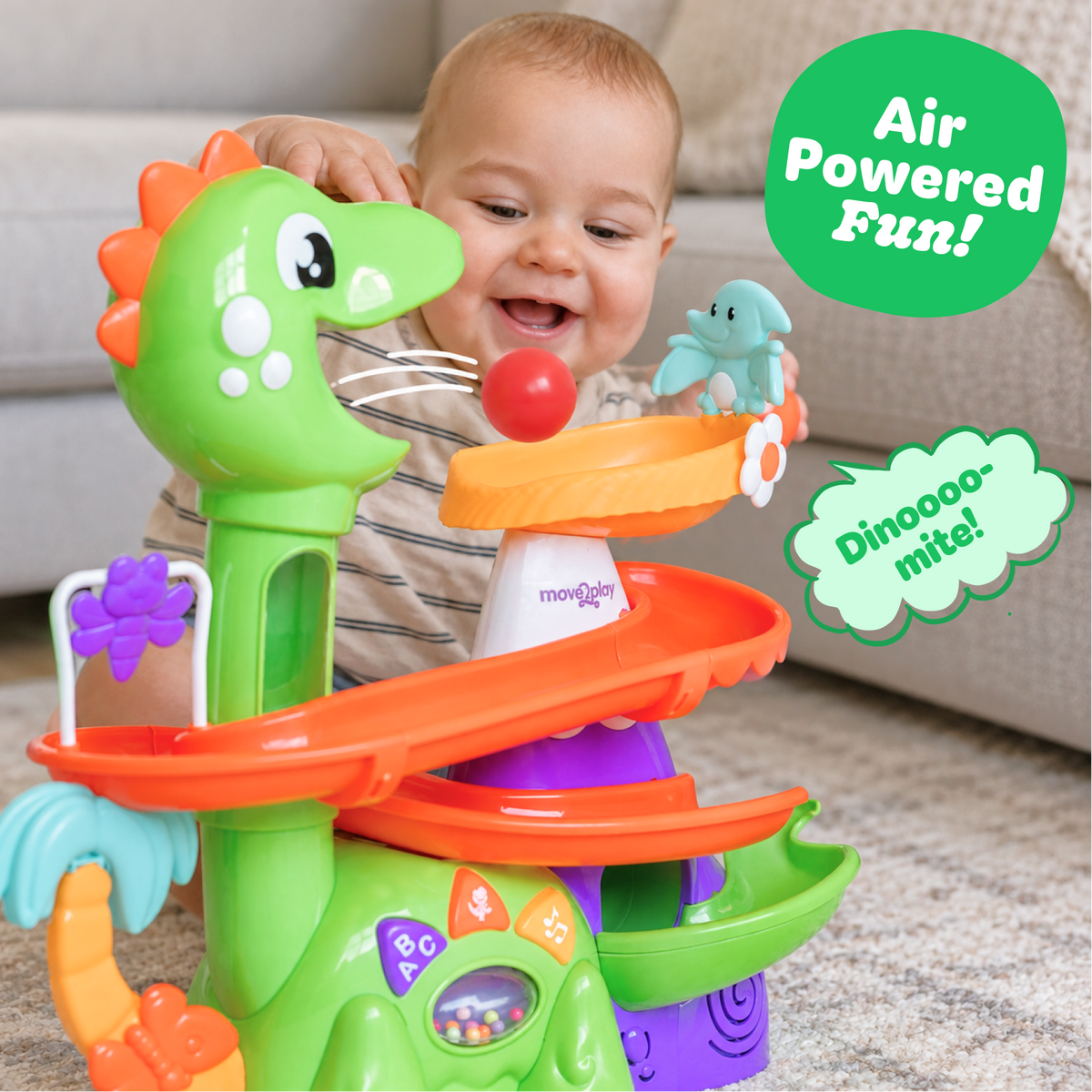Dino Ball Popper - Green