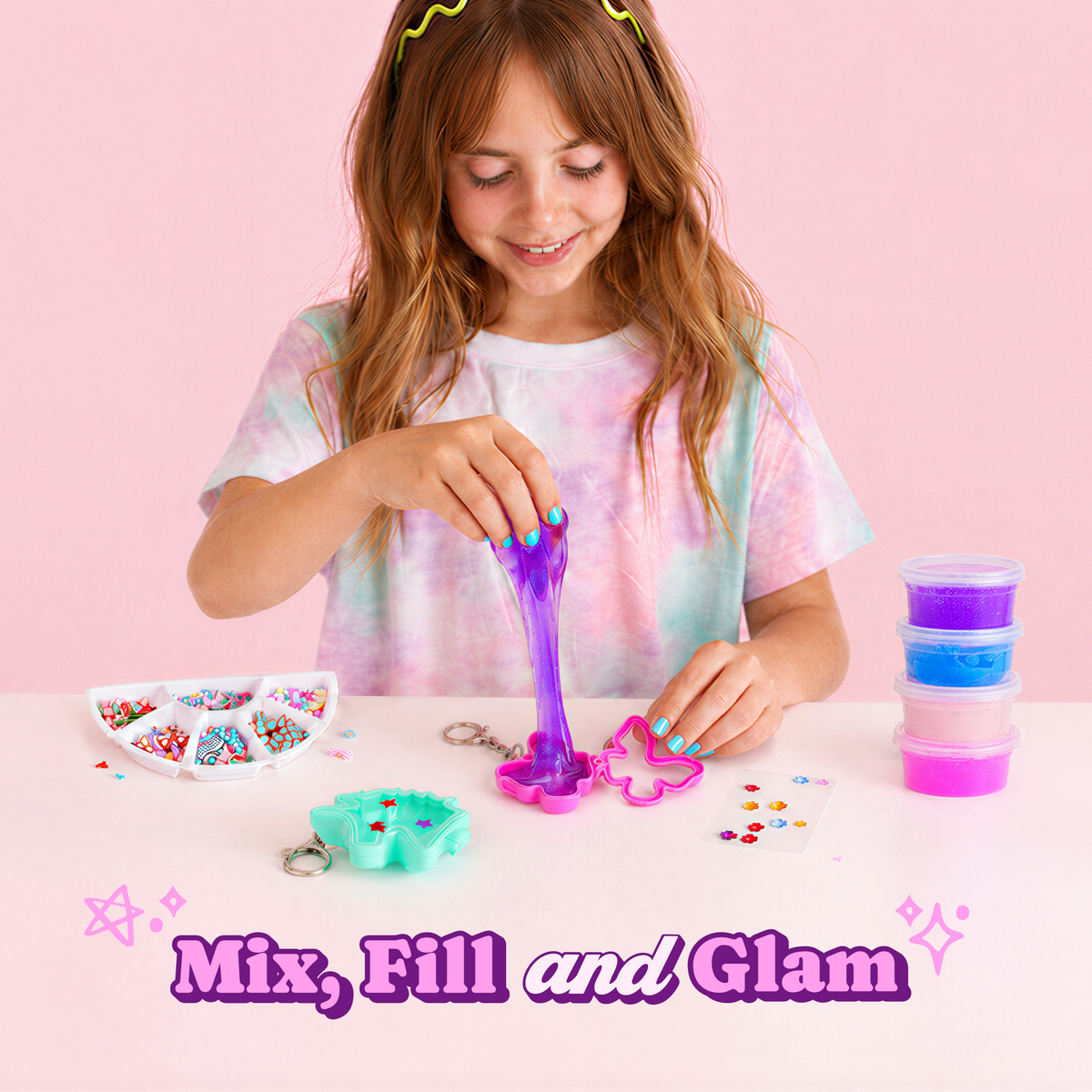 Slime 2 Go Keychain Kit