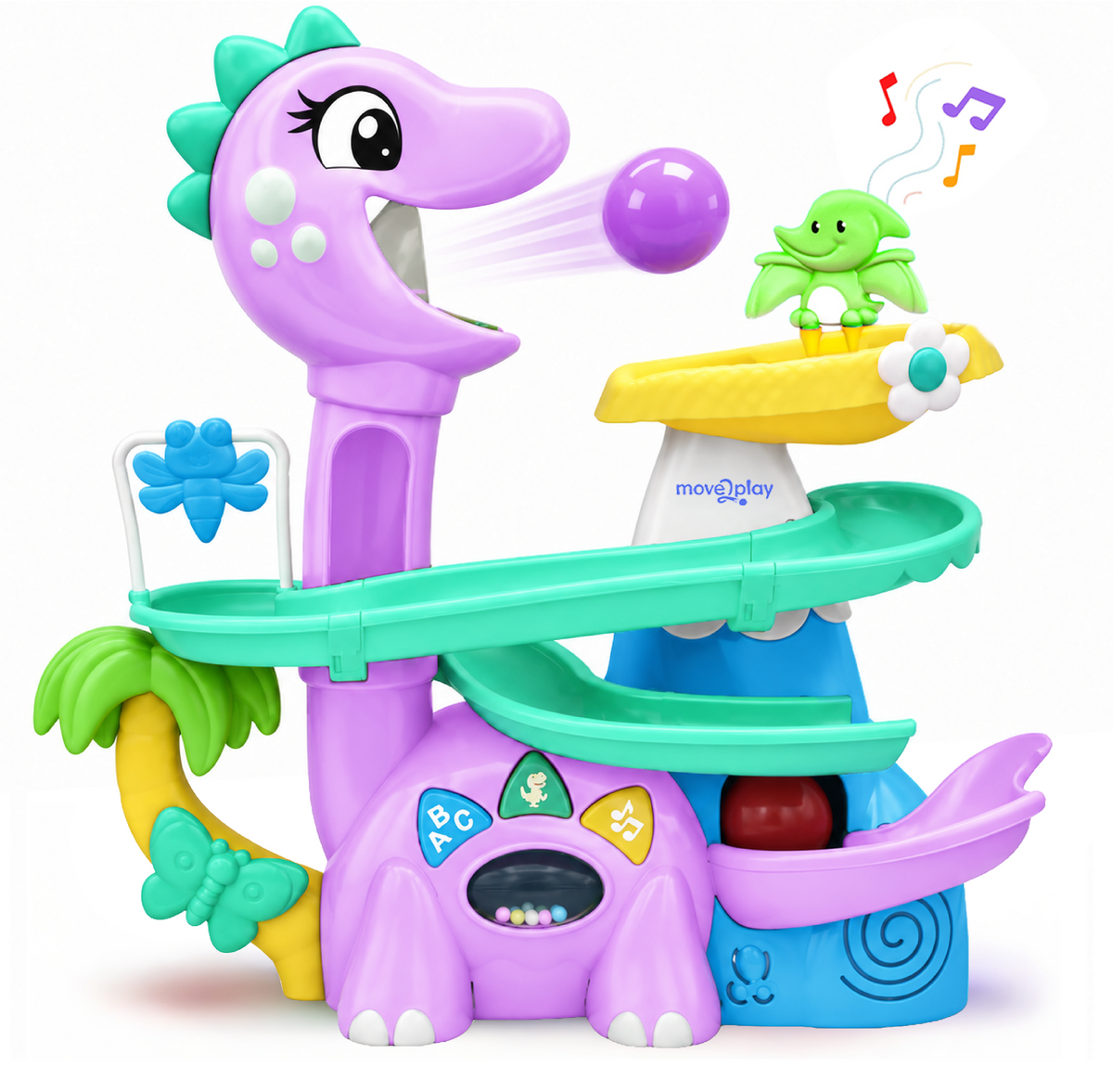 Dino Ball Popper - Purple