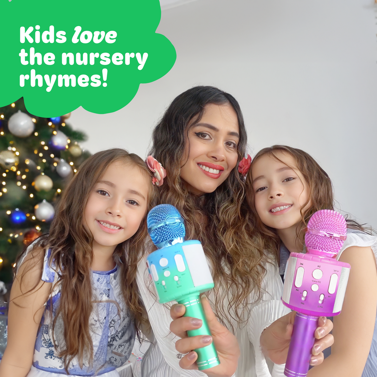 Move2Play, Kids Karaoke Microphone | Includes Bluetooth & Pre-Loaded Songs